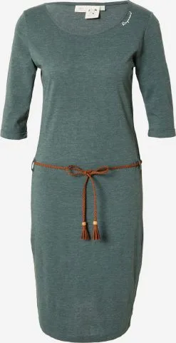 Ragwear Mini Jurken Jurk TAMILA Dames Donkergroen