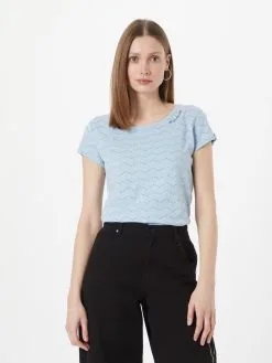 Ragwear T-shirts Shirt MINT Dames Marine / Lichtblauw -Aanbiedingen Ragwear Winkel bca4454d7c945b4930ca08ab6e1276bb