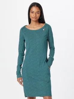 Ragwear Mini Jurken Jurk RIVER Dames Petrol -Aanbiedingen Ragwear Winkel bf46359dae4a86c566057c17a6f022ac