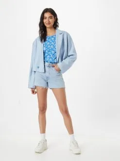 Ragwear T-shirts Shirt Dames Azuur / Hemelsblauw -Aanbiedingen Ragwear Winkel bfc0e7fb06d950654753c5998ed53072