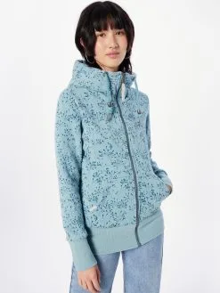 Ragwear Sweatvesten Sweatvest NESKA Dames Blauw -Aanbiedingen Ragwear Winkel c42bd5a6d8a550b73373fc1c625b371a