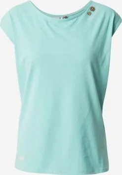 Ragwear T-shirts Shirt GREETA Dames Aqua