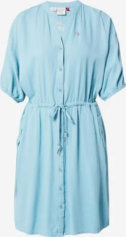 Ragwear Blousejurken Blousejurk BRYN Dames Aqua