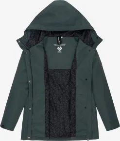 Ragwear Regenjassen Functionele Jas Urbanna Remake Dames Donkergroen -Aanbiedingen Ragwear Winkel ca2b9f6d7763a2173515074347e39fe7