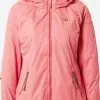Ragwear Tussenjassen Tussenjas DIZZIE Dames Roze