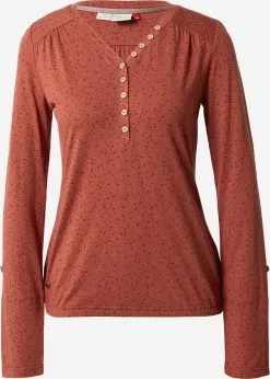Ragwear Longsleeves Shirt Dames Roestbruin