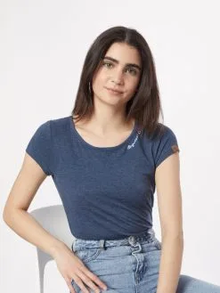 Ragwear T-shirts Shirt MINTT Dames Indigo -Aanbiedingen Ragwear Winkel cda05c9b4c724f78f7725af539a9a1cf