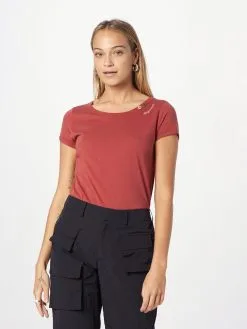 Ragwear T-shirts Shirt LESLY Dames Bruin -Aanbiedingen Ragwear Winkel d1db6424a38a99b7de42efb68ad1c190