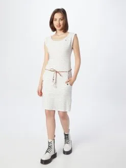 Ragwear Jerseyjurken Jurk TAGG Dames Wit -Aanbiedingen Ragwear Winkel d427ea2e039be4840b2f90e4d81f41cb