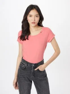 Ragwear T-shirts Shirt FLORAH Dames Zalm Roze -Aanbiedingen Ragwear Winkel d4b479c6ff924ccf89f922fcde44d0e4