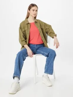 Ragwear T-shirts Shirt NICKA Dames Watermeloen Rood -Aanbiedingen Ragwear Winkel d53ef5ac62281c47d72f17479c671568