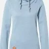 Ragwear Hoodies Sweatshirt Dames Lichtblauw