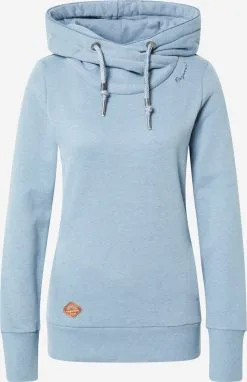 Ragwear Hoodies Sweatshirt Dames Lichtblauw