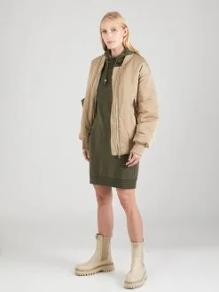 Ragwear Mini Jurken Jurk DITIK Dames Olijfgroen -Aanbiedingen Ragwear Winkel d662abf2d9fa378320084a665f15c43e