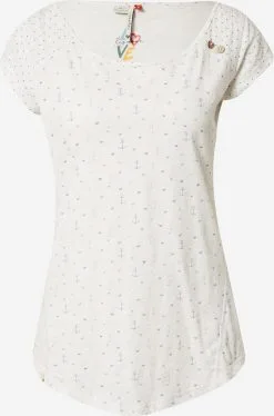 Ragwear T-shirts Shirt ROSANNE Dames Wit