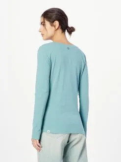 Ragwear Longsleeves Shirt FLORAH Dames Blauw -Aanbiedingen Ragwear Winkel d8721c61ee565ecf1bf0b505ced338f3