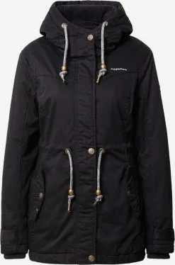 Ragwear Parkas Tussenparka RAQUELA Dames Zwart
