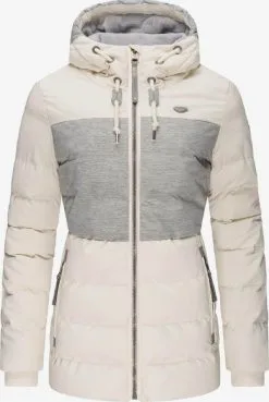 Ragwear Winterjassen Winterjas Quantic Dames Beige / Grijs Gemêleerd -Aanbiedingen Ragwear Winkel d9a39c413fe571b69bf87a6c3ca7eeec