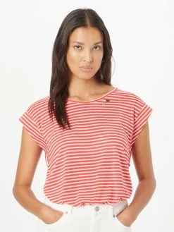 Ragwear T-shirts Shirt TULSA Dames Rood -Aanbiedingen Ragwear Winkel da3efb57dee144fe751facdbaa296233