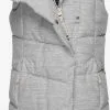 Ragwear Bodywarmers Bodywarmer Pavla Dames Grijs Gemêleerd