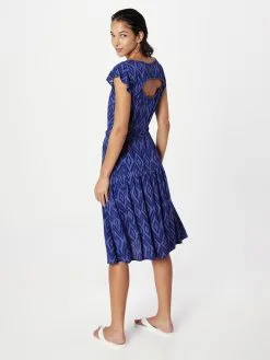 Ragwear Mini Jurken Jurk IKKAT Dames Nachtblauw -Aanbiedingen Ragwear Winkel dad784e6d656d8733a2ed6e752e28399