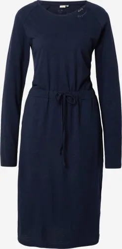 Ragwear Midi Jurken Jurk GAMINI Dames Navy