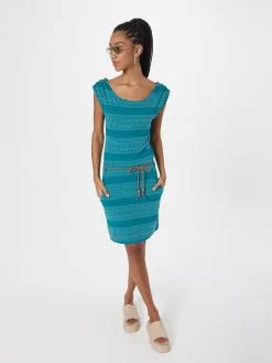 Ragwear Jerseyjurken Jurk CHEGO Dames Lichtblauw / Donkerblauw -Aanbiedingen Ragwear Winkel dfbc12ecbb4a6eb5f91f28e87e8143ac