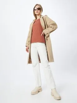 Ragwear T-shirts Shirt FLORAH Dames Roestbruin -Aanbiedingen Ragwear Winkel e09b3697fcc02b5217f118cbb02bb2ac