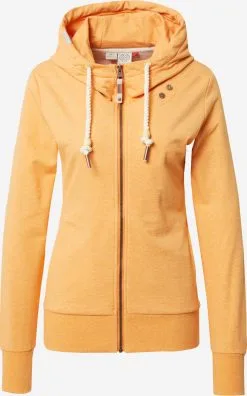 Ragwear Sweatvesten Sweatvest PAYA Dames Oranje