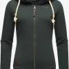 Ragwear Hoodies Sweatshirt Paya Dames Donkergroen