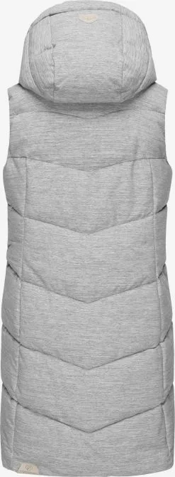 Ragwear Bodywarmers Bodywarmer Pavla Dames Grijs Gemêleerd -Aanbiedingen Ragwear Winkel e308a01004cdbc42fe1a777a0c4ed6a9