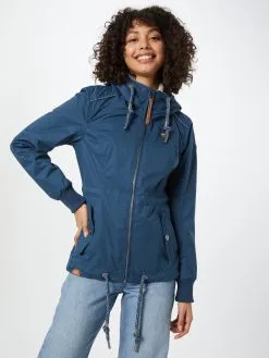 Ragwear Parkas Tussenparka DANKA Dames Blauw -Aanbiedingen Ragwear Winkel e33e42363ccf46330ca6bb4e742fd4a1