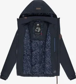 Ragwear Outdoor Jassen Functionele Jas Dizzie Dames Navy -Aanbiedingen Ragwear Winkel e61235f13a78b5ff9781f331883848c7