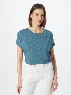 Ragwear T-shirts Shirt Dames Petrol / Jade Groen -Aanbiedingen Ragwear Winkel e648c62ff56be6e78b334a6fcbcbf04e