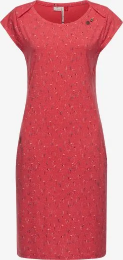 Ragwear Zomerjurken Zomerjurk Rivan Dames Cranberry