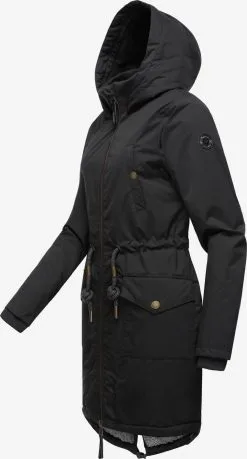 Ragwear Parkas Winterparka Crescend Dames Zwart -Aanbiedingen Ragwear Winkel e8d971e587a551565d0fdc4638c4fb38