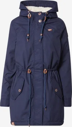 Ragwear Parkas Tussenparka ELBA Dames Navy