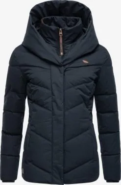 Ragwear Winterjassen Winterjas Natesa Dames Navy
