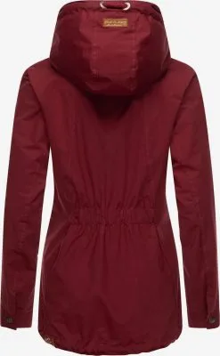 Ragwear Outdoor Jassen Functionele Jas Zuzka Dames Kersrood -Aanbiedingen Ragwear Winkel ec16f10cd992e810eb1e02787046c7dd