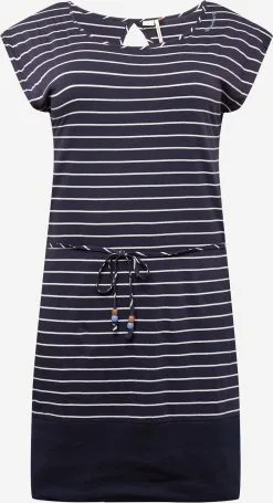 Jerseyjurken Jurk SOCHO Dames Navy