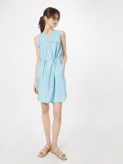 Ragwear Blousejurken Blousejurk ROISIN Dames Lichtblauw -Aanbiedingen Ragwear Winkel ee9b08f333ea040b9679582ed2b66790