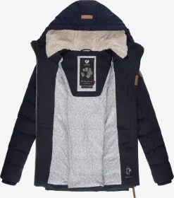 Ragwear Winterjassen Winterjas Quantic Dames Navy -Aanbiedingen Ragwear Winkel ee9f08f59d2d5796c0c87695c74ae17b
