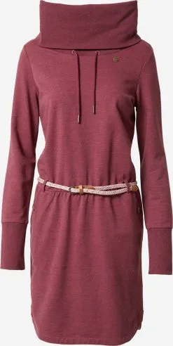 Ragwear Mini Jurken Jurk LAURRA Dames Wijnrood