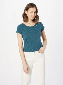 Ragwear T-shirts Shirt Dames Blauw -Aanbiedingen Ragwear Winkel ef07b4c01c0f0ff9502a3cd171c4fcc0