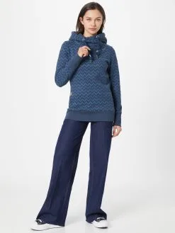 Ragwear Hoodies Sweatshirt GRIPY Dames Blauw / Donkerblauw -Aanbiedingen Ragwear Winkel ef2d87e4b89876d4b634c83842eab835