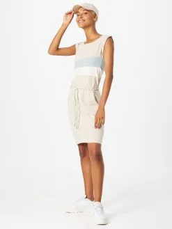 Ragwear Jerseyjurken Jurk TARAYA Dames Taupe -Aanbiedingen Ragwear Winkel efc9c3e9bb5dfe21f4d205a2c2568048