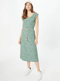 Ragwear Zomerjurken Zomerjurk TAG Dames Groen -Aanbiedingen Ragwear Winkel f0665ec8f1bf5d392b250d3bc73672c8