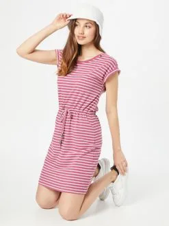 Ragwear Jerseyjurken Jurk MALLORY Dames Framboos -Aanbiedingen Ragwear Winkel f2d80d4cea9b04e2018b95cc2786651d