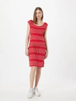 Ragwear Jerseyjurken Jurk CHEGO Dames Rood -Aanbiedingen Ragwear Winkel f8e7e8d1c447882391cabe9b347cc380