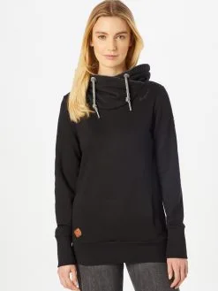 Ragwear Hoodies Sweatshirt Dames Zwart -Aanbiedingen Ragwear Winkel f9c491dbd6c1df993452bb926acf3752